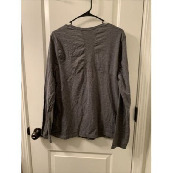 Danskin Now Women's Active Mesh Back Gym Workout Shirt Gray Choose Size - Picture 10 of 13